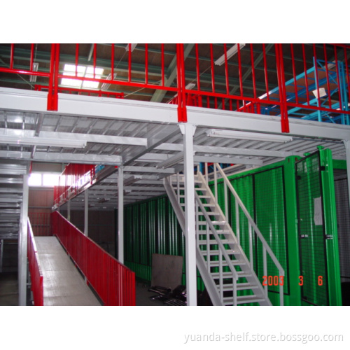 OEM Warehouse Multi-Level Steel Storage Mezzanine Platform Floor Rack Pallet Racking Supported System